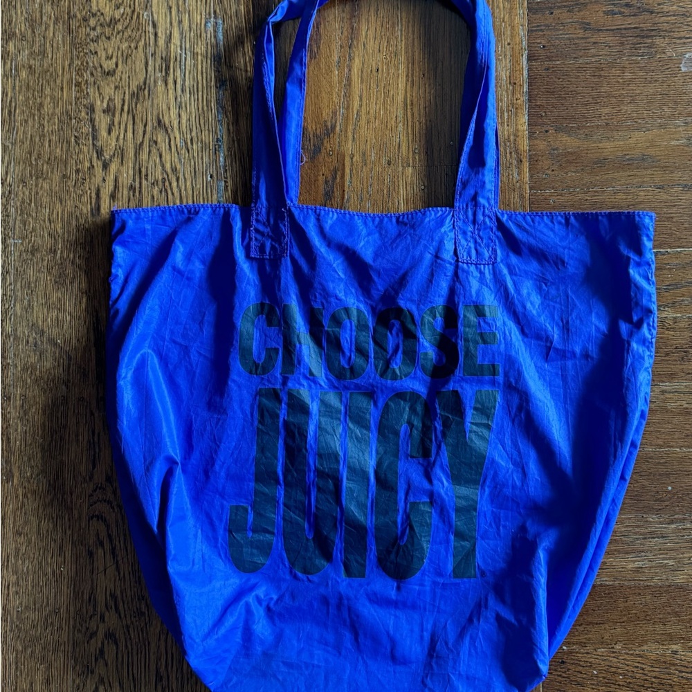 Purple Juicy Couture Tote Bag